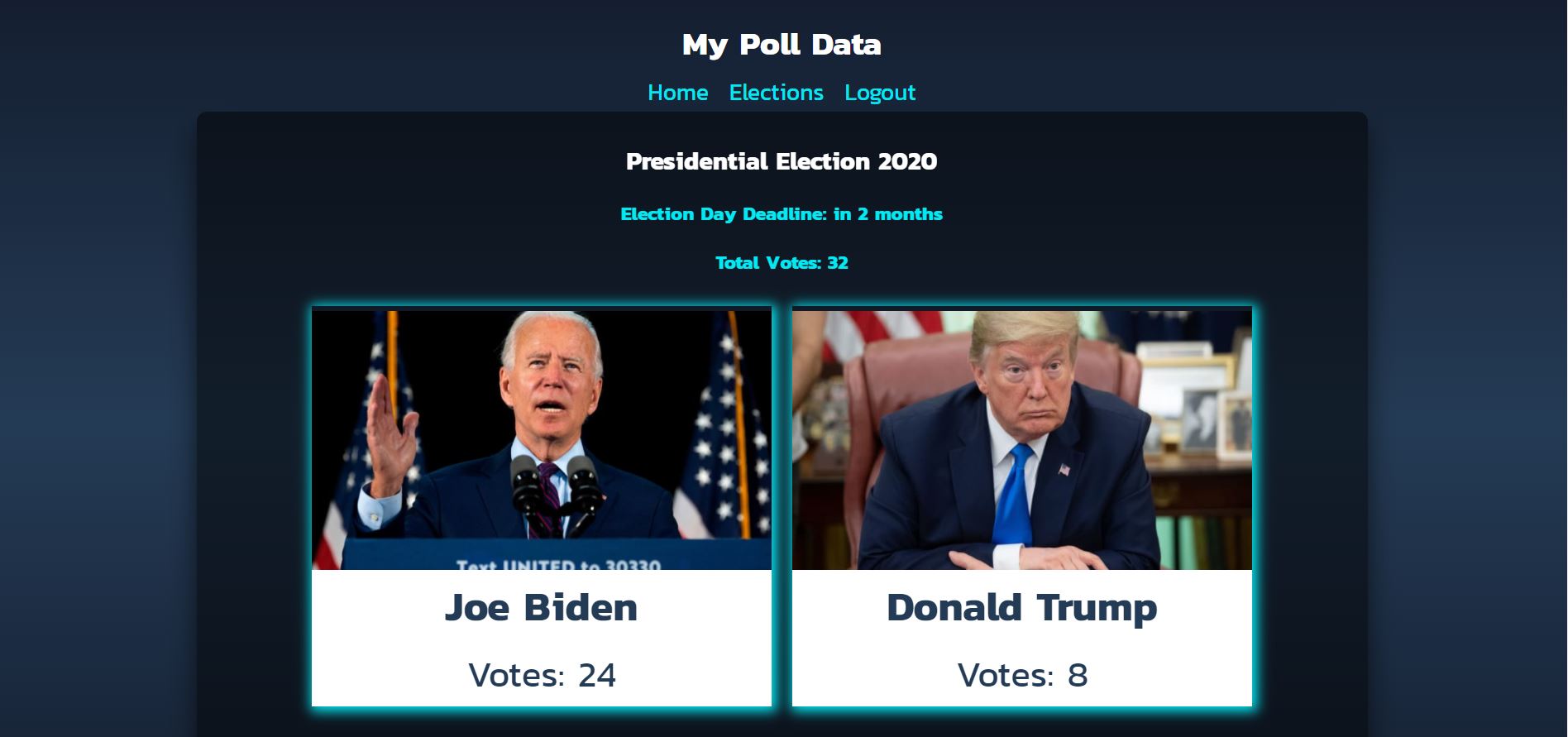 picture of Matt Dizzle Devs My Poll Data App